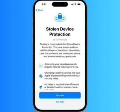 前郭苹果授权维修店分享被盗设备保护功能开启方法 