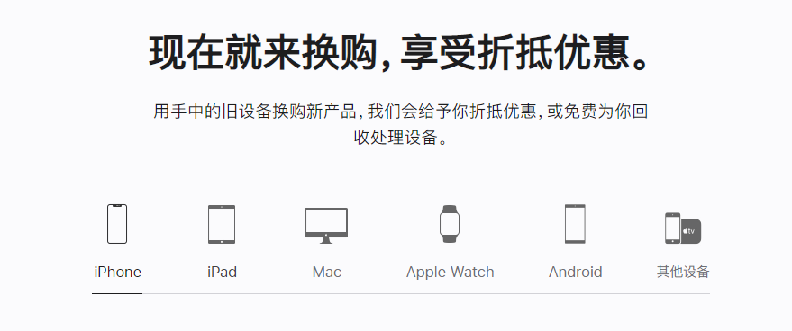 前郭苹果手机维修分享iPhone以旧换新的去处 