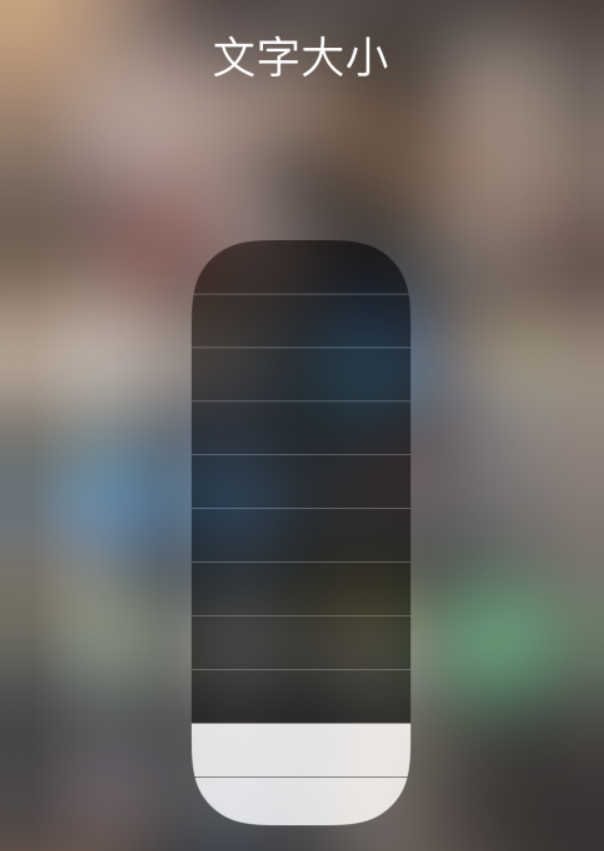前郭苹果手机维修分享小技巧：在 iPhone 控制中心快速调节字体大小 