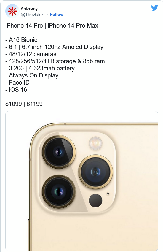 前郭苹果14维修分享iPhone 14全系涨价 