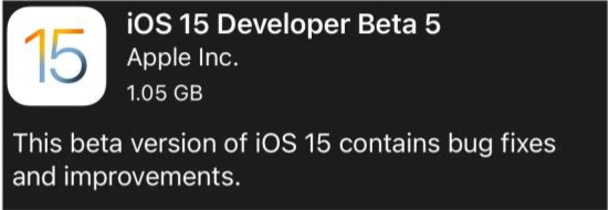 前郭苹果手机维修分享如何升级到iOS15.0 beta5 
